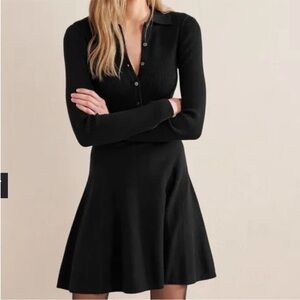 ✨ NWT Boden Rib Knitted Detailed Mini Dress ✨